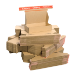 Cutie Carton cu Autoformare AutoBox, Autoadeziv, Banda Desigilare, Natur