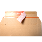 Plic Cartonat EnvelopeBox, Autoadeziv, Banda Desigilare, Natur
