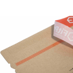 Cutie Carton cu Autoformare EuroBox, Autoadeziv, Banda Desigilare, Natur