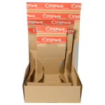 Cutie Carton cu Autoformare FashionBox, Autoadeziv, Banda Desigilare, Natur